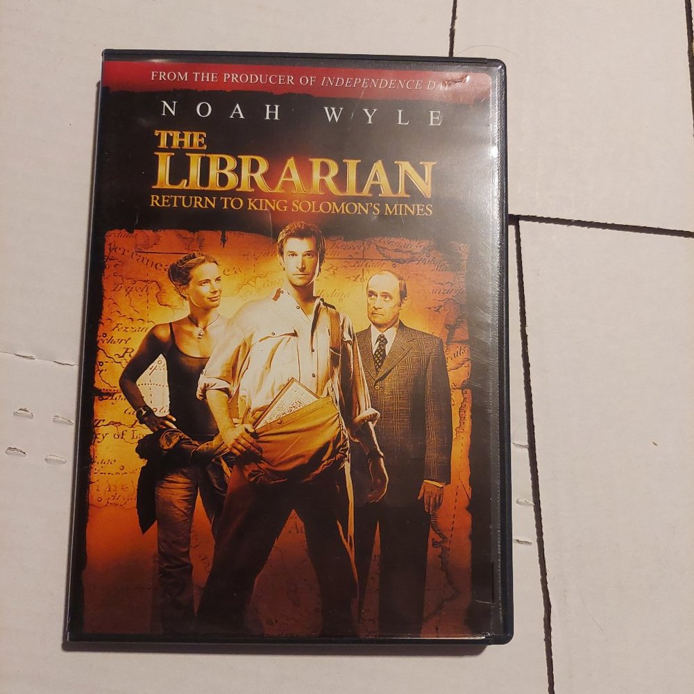 Librarian Return to King Solomon's Mines DVD
